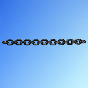 Łańcuch klasy 8 wg PN-EN 818-2 – czarny, lakierowany