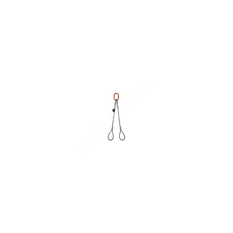 Zawiesia linowe typu 2F  WLL 0,95t Ø 8mm
