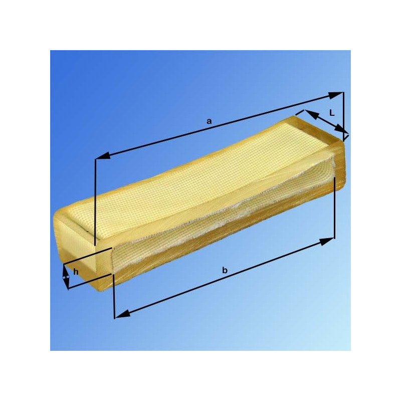 Ochrona 2-stronna DOLEX  na zawiesia pasowe o szerokośći 180mm