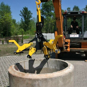 Chwytak automatyczny do kręgów betonowych UBXA3